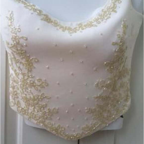 Pronovias Moscatel Two Piece Wedding Dress - Picture 2 of 6